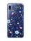 Прозорий чохол на Samsung Galaxy A10 (2019) A105 :: Квітковий фон (принт 267)