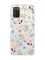 Прозорий чохол для Samsung Galaxy A02s :: Квітковий фон (принт 267)