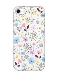 Прозорий чохол для iPhone 7, 8 :: Квітковий фон (принт 267)