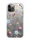 Прозорий чохол на iPhone 12 Pro Max :: Квітковий фон (принт 267)