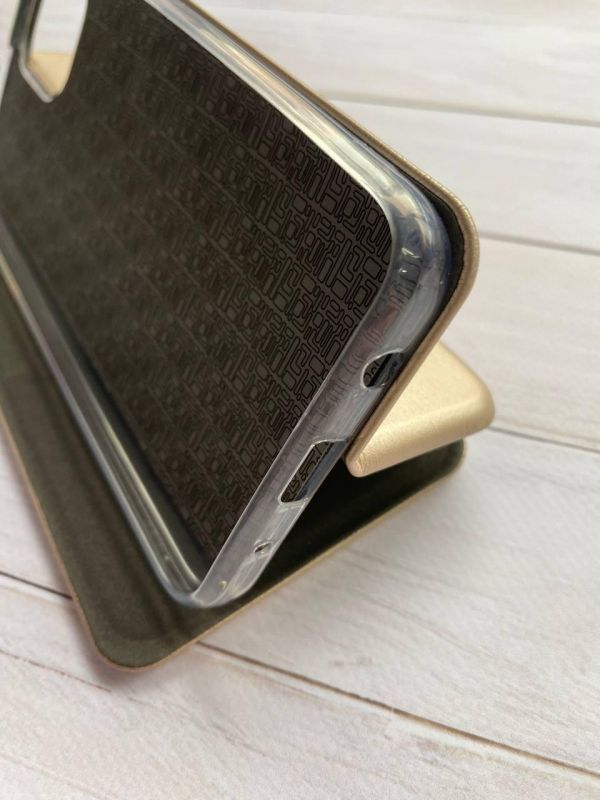 Чохол-книжка з малюнком для Xiaomi Redmi A1 Золотий :: Троянди (принт 275)