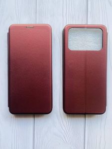 Чохол-книжка G-Case для Xiaomi Poco C40 Бордовий