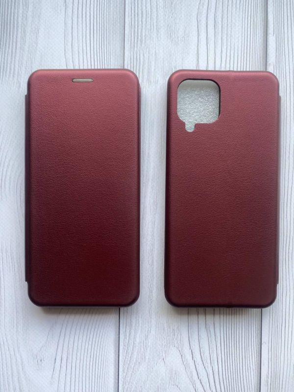 Чохол-книжка G-Case для Samsung Galaxy M32/M22/A22 Бордовий