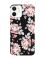 Матовий чорний чохол на Apple iPhone 12 / 12 Pro (6.1) :: Фон Троянди (принт 273)
