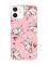 Матовий рожевий чохол на Apple iPhone 12 / 12 Pro (6.1) :: Фон Троянди (принт 273)