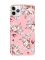 Матовий рожевий чохол на iPhone 11 Pro Max (6.5) :: Фон Троянди (принт 273)
