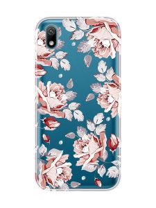 Прозорий чохол для Huawei Y5 2019 / Honor 8S :: Фон Троянди (принт 273)