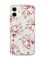 Прозорий чохол на iPhone 12 mini :: Фон Троянди (принт 273)