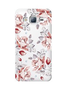 Прозорий чохол на Samsung Galaxy J3 2016 (J310) :: Фон Троянди (принт 273)