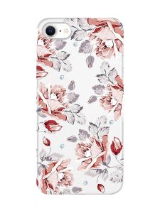 Прозорий чохол на iPhone SE 2020 :: Фон Троянди (принт 273)