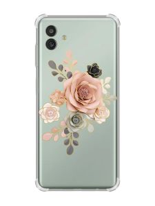 Чохол з потовщеними кутами на Samsung Galaxy M13 5G :: Троянди (принт 275)