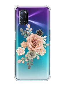 Чохол з потовщеними кутами на Oppo A52/A72/A92 :: Троянди (принт 275)