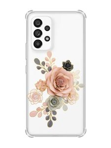 Чохол з потовщеними кутами на Samsung Galaxy A53 :: Троянди (принт 275)