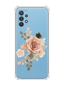 Чохол з потовщеними кутами на Samsung Galaxy A32 :: Троянди (принт 275)