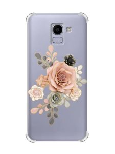 Чохол із потовщеними кутами на Samsung Galaxy J6 (2018) J600F :: Троянди (принт 275)