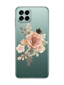 Прозорий чохол на Samsung Galaxy M33 5G :: Троянди (принт 275)