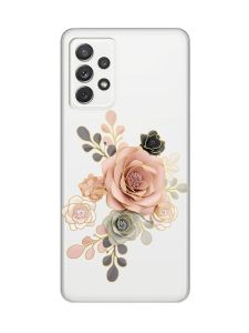 Прозорий чохол на Samsung Galaxy A72/A725 :: Троянди (принт 275)