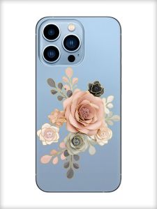 Прозорий чохол на Apple iPhone 13 Pro Max :: Троянди (принт 275)