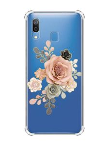 Чохол з потовщеними кутами на Samsung Galaxy A30 (2019) / A20 (2019) :: Троянди (принт 275)
