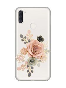 Прозорий чохол на Samsung Galaxy A11 :: Троянди (принт 275)