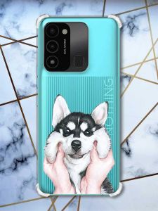 Чохол з потовщеними кутами на TECNO Spark Go 2022 :: Мордочка (принт 121)