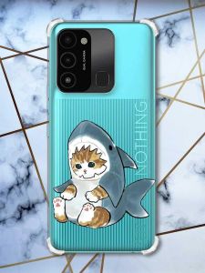 Чохол з потовщеними кутами на TECNO Spark Go 2022 :: Кошеня (принт 120)