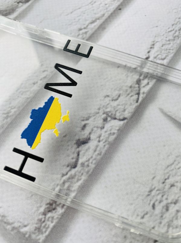 Чохол з потовщеними кутами на TECNO Spark Go 2022 :: Дім Україна (патріотичний принт 72)