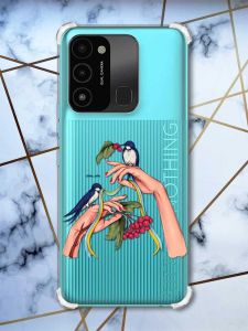 Чохол з потовщеними кутами на TECNO Spark Go 2022 :: Ластівки (патріотичний принт 15)