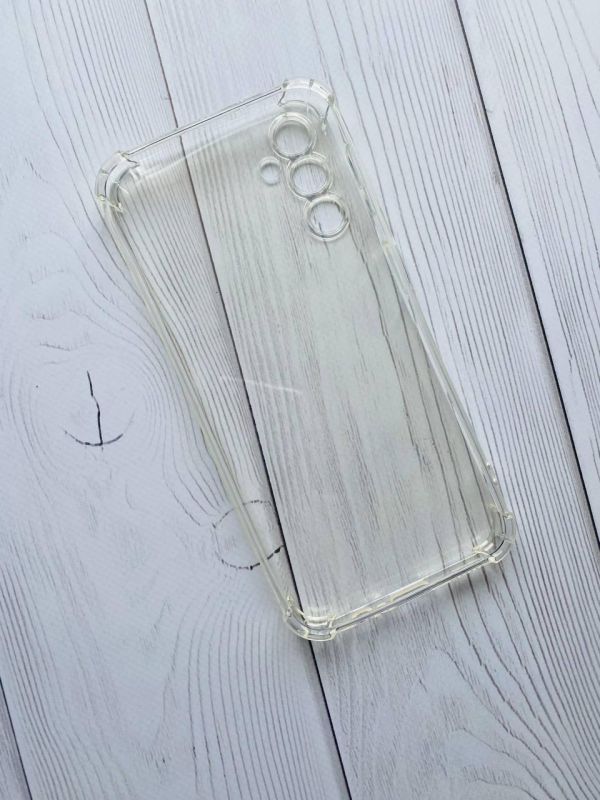 Прозорий силіконовий чохол з потовщеними кутами Samsung A14 5G