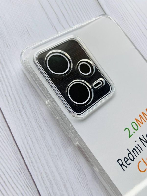 Прозорий силіконовий чохол для Xiaomi Redmi Note 12 Pro 5G