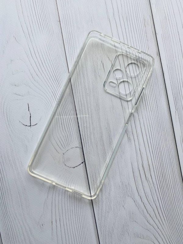Прозорий силіконовий чохол для Xiaomi Redmi Note 12 Pro 5G