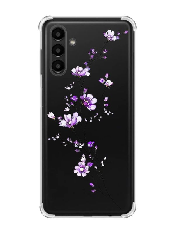 Чохол із потовщеними кутами на Samsung Galaxy A04s/A13 5G :: Гілочка квітів (принт 278)