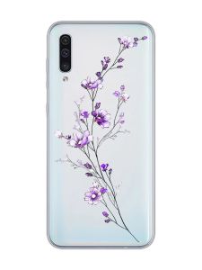 Прозорий чохол на Samsung Galaxy A50 (2019) A505 :: Гілочка квітів (принт 278)