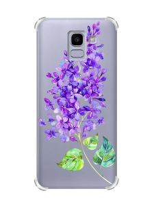 Чохол із потовщеними кутами на Samsung Galaxy J6 (2018) J600F :: Гілочка бузку (принт 280)