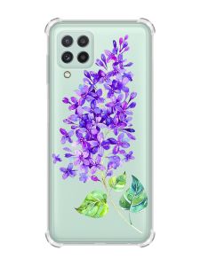 Чохол з потовщеними кутами на Samsung Galaxy A22 4G/M32/M22 :: Гілочка бузку (принт 280)