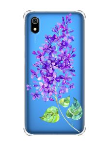 Чохол з потовщеними кутами для Xiaomi Redmi 7A :: Гілочка бузку (принт 280)