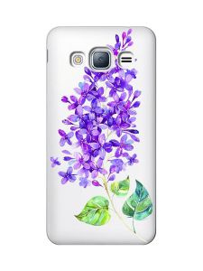 Прозорий чохол на Samsung Galaxy J3 2016 (J310) :: Гілочка бузку (принт 280)