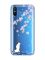 Прозорий чохол на Xiaomi Redmi 9A  :: Котик і сакура (принт 283)