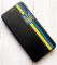 Чохол-книжка з малюнком для Xiaomi Redmi Note 8 Pro Чорний; Стрічка Україна (принт 253)
