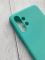 Силіконовий матовий чохол для Samsung A13 4G Бірюзовий