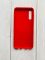 Силіконовий матовий чохол для Samsung Galaxy А50 (2019) А505 Червоний