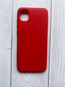 Силіконовий матовий чохол для SAMSUNG Galaxy A04E/A042 Червоний
