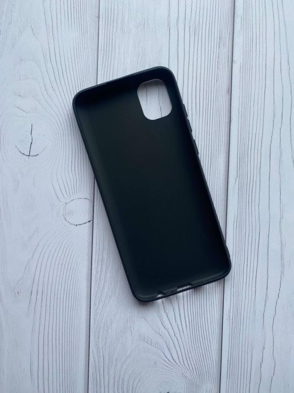 Силіконовий матовий чохол для SAMSUNG Galaxy A04E/A042 Чорний