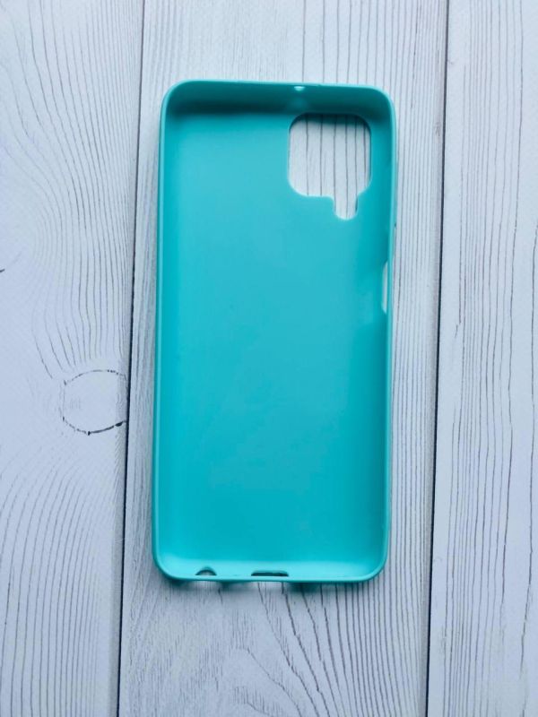 Силіконовий матовий чохол для SAMSUNG Galaxy A22 4G/M32/M22 Бірюзовий