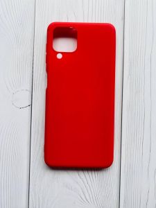 Силіконовий матовий чохол для SAMSUNG Galaxy A22 4G/M32/M22 Червоний
