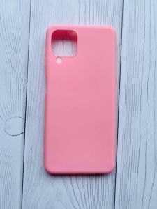 Силіконовий матовий чохол для SAMSUNG Galaxy A22 4G/M32/M22 Рожевий