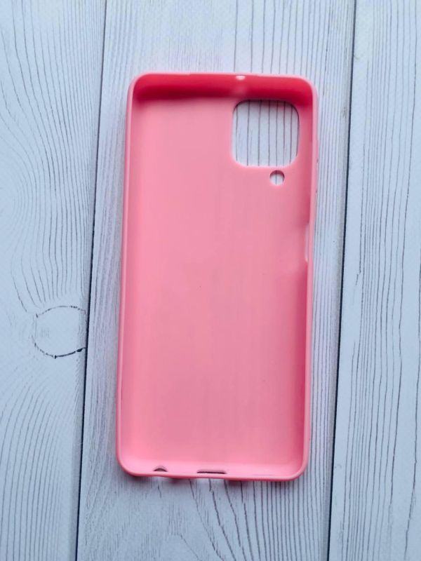 Силіконовий матовий чохол для SAMSUNG Galaxy A22 4G/M32/M22 Рожевий