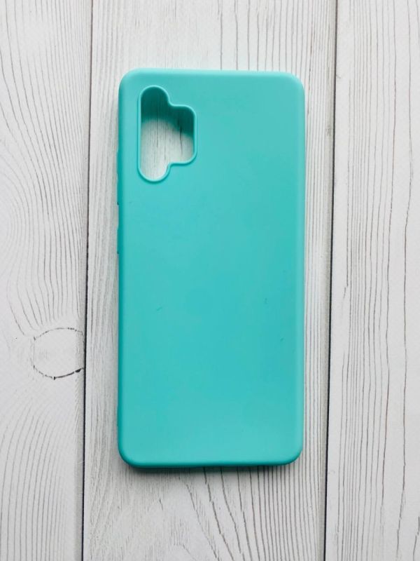 Силіконовий матовий чохол для Samsung Galaxy A32 Бірюзовий
