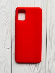 Силіконовий чохол для Samsung Galaxy A51 Червоний