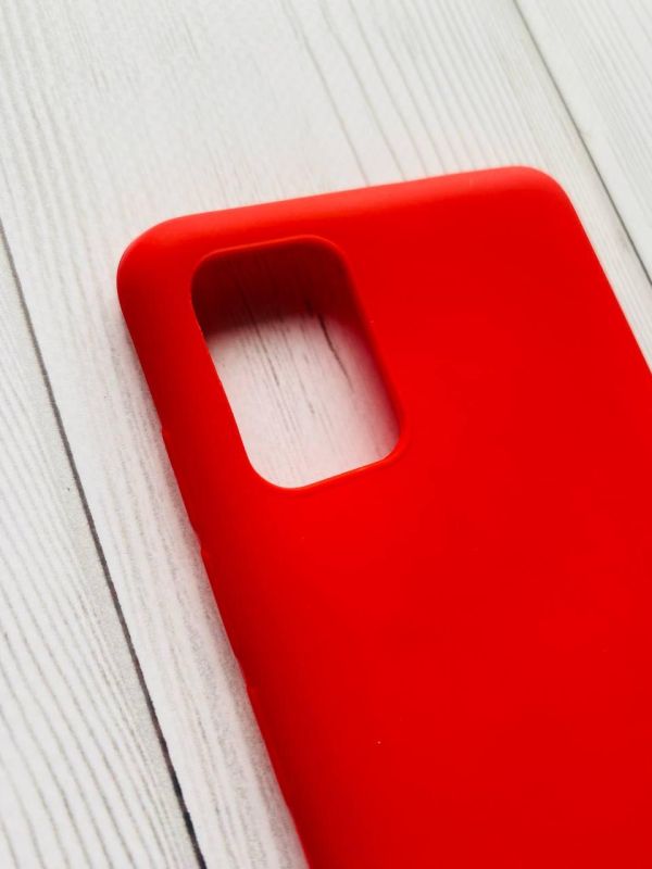 Силіконовий чохол для Samsung Galaxy A51 Червоний